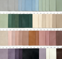 100 Bahan Mikrofiber Poliuretan Pelapis Vegan Kulit Sintetis Buatan Tiruan PVC PU untuk Pakaian