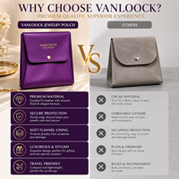 Étui de rangement de luxe pour bijoux, pochette anti-emmêlement, organiseur de voyage portable pour colliers et boucles d'oreilles, personnalisable