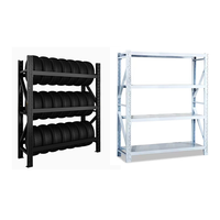 Gui Chang Étagère métallique réglable en acier, sans boulons, à trous papillon, pour entrepôt, en stock
