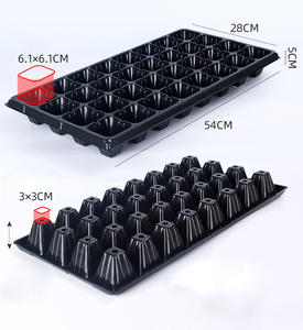 Baki Plastik untuk Bibit Mikrogreen 21 32 50 72 105 128 200 Sel, Grosir, untuk Rumah Kaca, Pertumbuhan Tanaman, dan Pembibitan - Product Image 5