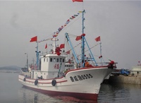Bateau de pêche chalutier Grandsea de 100 pieds, nouveau navire de pêche en acier avec moteur diesel à vendre