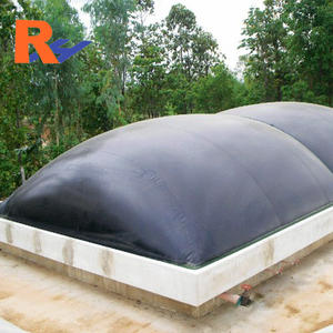Digestor do biogás HDPE Liner1mm 1.5mm HDPE Geomembrana Hdpe para Digestor Contenção de Resíduos Orgânicos Lagoas Lagoa Forro - Product Image 1