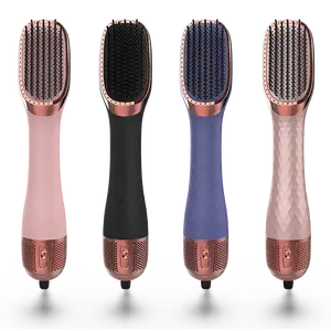 Cepillo secador de pelo 3 en 1 con patrón de diamante, productos para el cabello de marca privada, iónico profesional de viaje, alisador de pelo eléctrico - Product Image 6