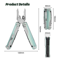 Benutzerdefiniertes Logo Taschen-Multitool Messer EDC Kleines Multifunktionswerkzeug Schere Taktisches Schweizer Camping-Multitool Zange