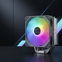 Refroidisseur de processeur COOLLEOP50i RGB à refroidissement par air, ventilateur PRO RGB de 4e génération, refroidisseur de processeur Cool Rio P50i avec éclairage couleur