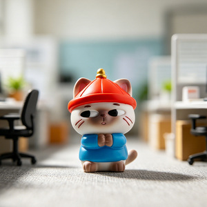 Caja Sorpresa de Figuras de Resina de Cat's Workplace Survival, Juguete Coleccionable, Decoración para el Hogar, Regalo para Niños y Adultos - Product Image 1