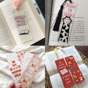 Tùy Chỉnh Dễ Thương Phim Hoạt Hình Acrylic Nhựa Giấy Bookmark Văn Phòng Phẩm Bohemian Bookmark DIY Hồi Giáo Cuốn Sách Đánh Dấu Cho Trẻ Em Quà Tặng Văn Phòng Phẩm - Product Image 4