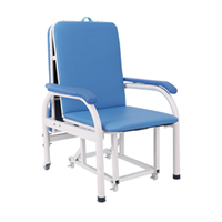 Fauteuil médical pliable multifonctionnel pour accompagnement hospitalier, prix de gros, pour mobilier hospitalier