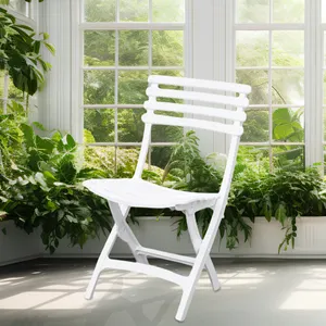 Распродажа, белые складные стулья, используемые прочные гостиничные банкетные свадебные, оптовая продажа, использованный пластиковый складной стул из смолы