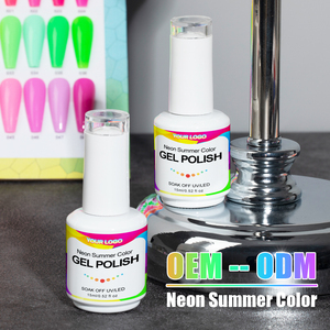 Precio <span class=keywords><strong>de</strong></span> Fábrica, Muestras Gratis, Esmalte <span class=keywords><strong>de</strong></span> <span class=keywords><strong>Uñas</strong></span> en Gel <span class=keywords><strong>de</strong></span> 15ml, Sin TPo/HEMA, Esmalte <span class=keywords><strong>de</strong></span> <span class=keywords><strong>Uñas</strong></span> Profesional UV, Color Neón <span class=keywords><strong>de</strong></span> Verano - Product Image 2