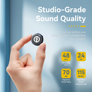 Hollyland Lark M2 Micrófono Lavalier inalámbrico para cámara iPhone Rango de 300m Cancelación de ruido Batería 30H para fotografía Vlog - Product Image 5