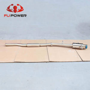 Sistema de Escape Catback de Salida Única para <span class=keywords><strong>Subaru</strong></span> <span class=keywords><strong>Impreza</strong></span> Sti <span class=keywords><strong>2004</strong></span>, Puntas de Silenciador Quemadas - Product Image 2