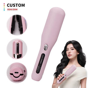 Tondeuse à cheveux Rechargeable sans fil professionnelle étanche <span class=keywords><strong>coupe</strong></span>-cheveux de voyage à extrémité fendue lame en acier inoxydable multifonction - Product Image 1