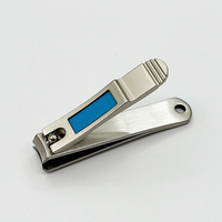 Ensemble de coupe-ongles en acier inoxydable de qualité supérieure, pointu et durable, design portable pour une coupe facile des ongles