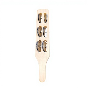 Instrumento de Percusión Orff, Campanas de Seis Tonos, Juguete Musical de Acompañamiento para Jardín de Niños, Campana de Baile para Niños - Product Image 1