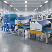 Nouvelle machine de découpe et de pliage multifonctionnelle Blue Lotus pour rubans en satin imprimés, étiquettes tissées, coton et nylon