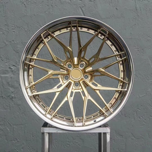 Jantes Bku 2 pièces forgées 5x115 pour Dodge Challenger Charger SRT ATS <span class=keywords><strong>CTS</strong></span> V 19 <span class=keywords><strong>20</strong></span> 21 22 pouces, jantes en alliage pour voitures de course - Product Image 2