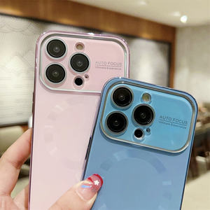 เคสสำหรับ <span class=keywords><strong>iPhone</strong></span> 15 <span class=keywords><strong>PRO</strong></span> <span class=keywords><strong>MAX</strong></span> 15pro 15PLUS เคสเคลือบเลนส์กล้องหน้าต่างขนาดใหญ่ - Product Image 3