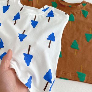 Nuovo Set di abbigliamento Casual a maniche corte in due pezzi estivo a stampa digitale forestale per uomo donna e bambino - Product Image 6