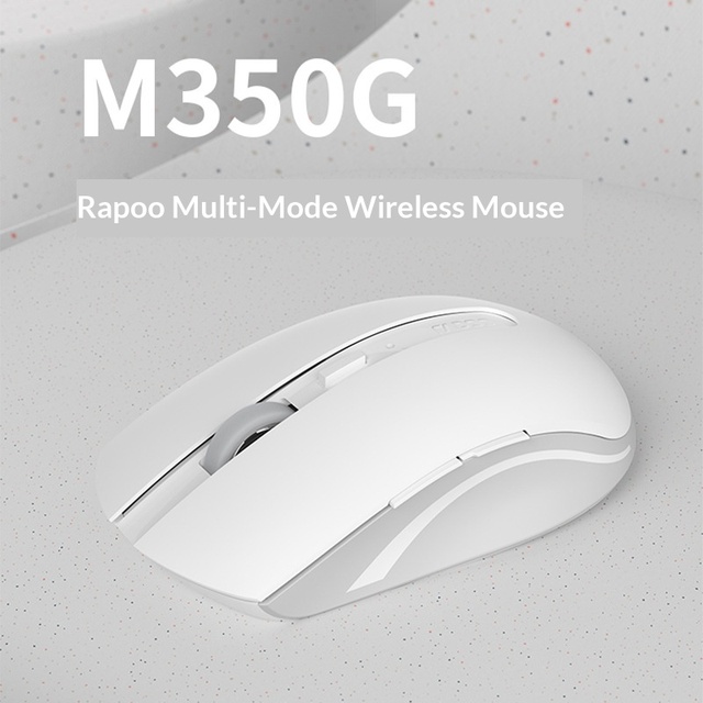 Rapoo M350G Multi Mode Wireless Mouse  5.0 2.4G 5 Level DPI 2400 Silent Click for Office PC Laptop