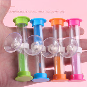 นาฬิกาทรายพลาสติก 1 2 3 5 10 นาที พร้อมจุกดูด สำหรับเด็ก - Product Image 5