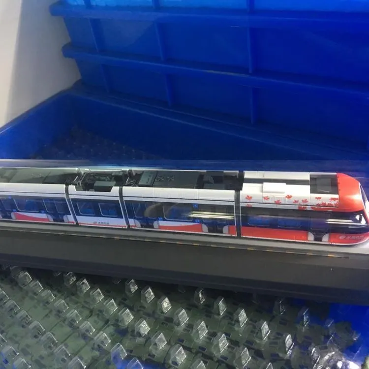 Incrível modelo de trem ho/n escala loco 1/87 trem de brinquedo