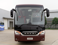 Meilleur Qualité Autocar Mini Bus Diesel pour Passagers, 24/56 Sièges, 260L, 100km/h, Luxueux Ankai A9, Bus à Vendre, Pré-paiement