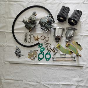 FAJS NO; CARBURADOR DE DUAL 34ICT PARA VW TIPO 1 FAJS 34ICT KIT DE CARB doble puerto colector varilla superior enlace - Product Image 2