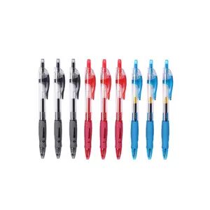 GL OEM Stylos Gel Promotional Retractable Plastic Gel Pen