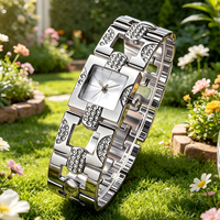 LP60 Uhren für Damen Mode Einfache Damen Vintage Original Quarzuhr Luxuriöse Goldene Wasserdichte Minimalistische Uhr