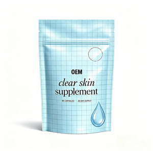 Complexe Nutritionnel OEM ODM 60 Capsules Végétales 30 Doses Vitamines C D E Acide Pantothénique I3C Huile de Coco GMP HACCP ISO Halal - Product Image 1