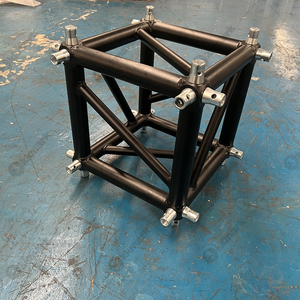 Cho k44box xách tay Matt đen hợp kim nhôm vuông giàn hộp với 6-cách góc kết nối cho giai đoạn sử dụng - Product Image 4