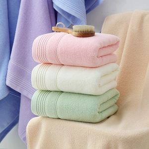 Plain Color Thick Pure Cotton <b>Bath</b> Towel 70x140cm Soft Absorbent Household Adult Towel - Product Image 4