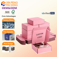 Boîtes en carton ondulé personnalisées OEM 2026 XP, antichoc, en carton ondulé E-flute, rigides, pour l'expédition, emballage robuste, boîte cadeau en papier kraft personnalisée
