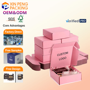 Boîtes <span class=keywords><strong>en</strong></span> carton ondulé personnalisées OEM 2026 XP, antichoc, <span class=keywords><strong>en</strong></span> carton ondulé E-flute, rigides, pour l'expédition, emballage robuste, boîte cadeau <span class=keywords><strong>en</strong></span> papier kraft personnalisée - Product Image 1