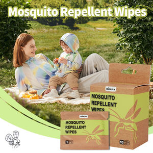 OEM/ODM lingettes anti-moustiques en bambou doux pour bébé, visage, mains et zone des couches, non toxiques, non parfumées, à base d'eau 99% végétale - Product Image 4