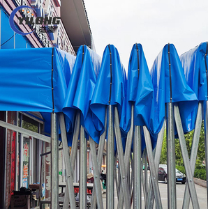 Chất lượng hàng đầu vải cấu trúc thép mạ kẽm pergola gấp xe nơi trú ẩn carport lều - Product Image 2