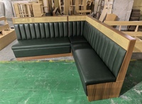 Langlebiges Kommerzielles Anpassbares Esszimmer-Sofa-Sitzgruppen-Set für Restaurant Hotel Bar Café Schnellrestaurant Resort-Projekt