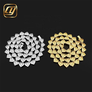 925 Sterling Silver GRA Certificated Hip Hop 8MM <b>Iced</b> <b>Out</b> VVS Moissanite Diamond Fine Jewelry Cuban Link <b>Chain</b> Necklace - Product Image 6