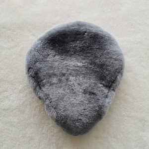 Sample Support Eco-Friendly Adjustable Shearling Sheepskin Soft Fur <strong>Seat</strong> Cover Washable Modern Embroidered Home Textiles - Product Image 6