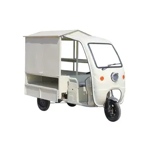 Nouveau type de camion de nourriture de camion de pizza de tricycle mobile adapté aux besoins du client pour le kiosque de chariot de café