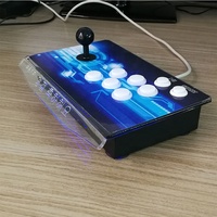Ретро-игровая мини-консоль Arcade 2620 в 1, акриловый корпус, для 1-4 игроков