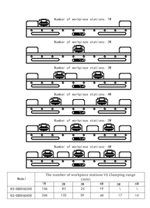 Tornillo de Banco de precisión multiestación Kamishiro, accesorios de sujeción CNC <span class=keywords><strong>OK</strong></span>, tornillo de banco M12 Universal CNC Vice 25KN, tornillo de banco de línea, 3 ejes, 4 ejes, 5 ejes - Product Image 5