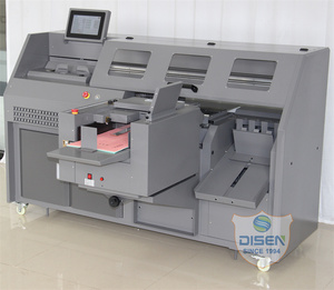 2024 Full Automatic High-Speed Perfect <strong>Binding</strong> <strong>Machine</strong> Cover Feeder Desktop Electric Bookbinding Machinery - Product Image 4