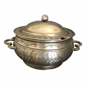 Sopera de sopa de Metal de diseño clásico, vajilla de cocina, restaurante, soperas de acero inoxidable, vertedor de salsa grande con estilo - Product Image 1