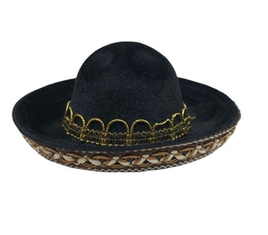 Mini Sombrero Mexicano con Diadema, Accesorio Divertido <span class=keywords><strong>para</strong></span> <span class=keywords><strong>Fiestas</strong></span> de Carnaval, Decoración, Recuerdos de Fiesta, Banda <span class=keywords><strong>para</strong></span> el Cabello de Paja - Product Image 3