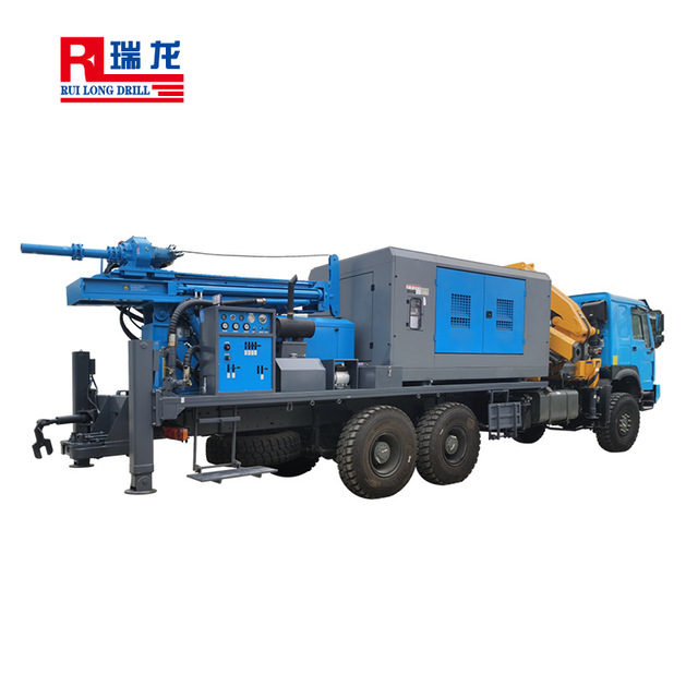 350 Hydraulic Water Well Drilling Rig Machine of Truck Mounted