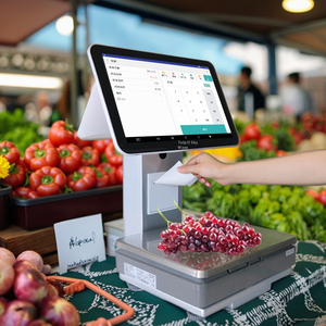TPS655 Balance de <span class=keywords><strong>prix</strong></span> électronique de caisse enregistreuse tout-en-un POS pour le pesage de fruits frais Sortie d'usine - Product Image 3