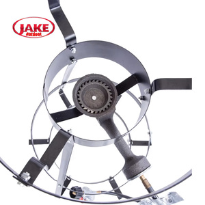 Ensemble en acier inoxydable avec brûleur au propane, grande cuisinière <span class=keywords><strong>de</strong></span> style mexicain <span class=keywords><strong>de</strong></span> type OVNI, poêle à frire pour l'extérieur, idéale pour l'arrière-cour - Product Image 3