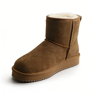 <span class=keywords><strong>Bottes</strong></span> de neige imperméables en peau de mouton, classiques, chaudes pour l'hiver, fourrées – Vente directe d'usine en gros OEM/ODM - Product Image 3